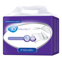Пелюшки iD Protect SUPER, 60х90 см.60х60 см, №30
